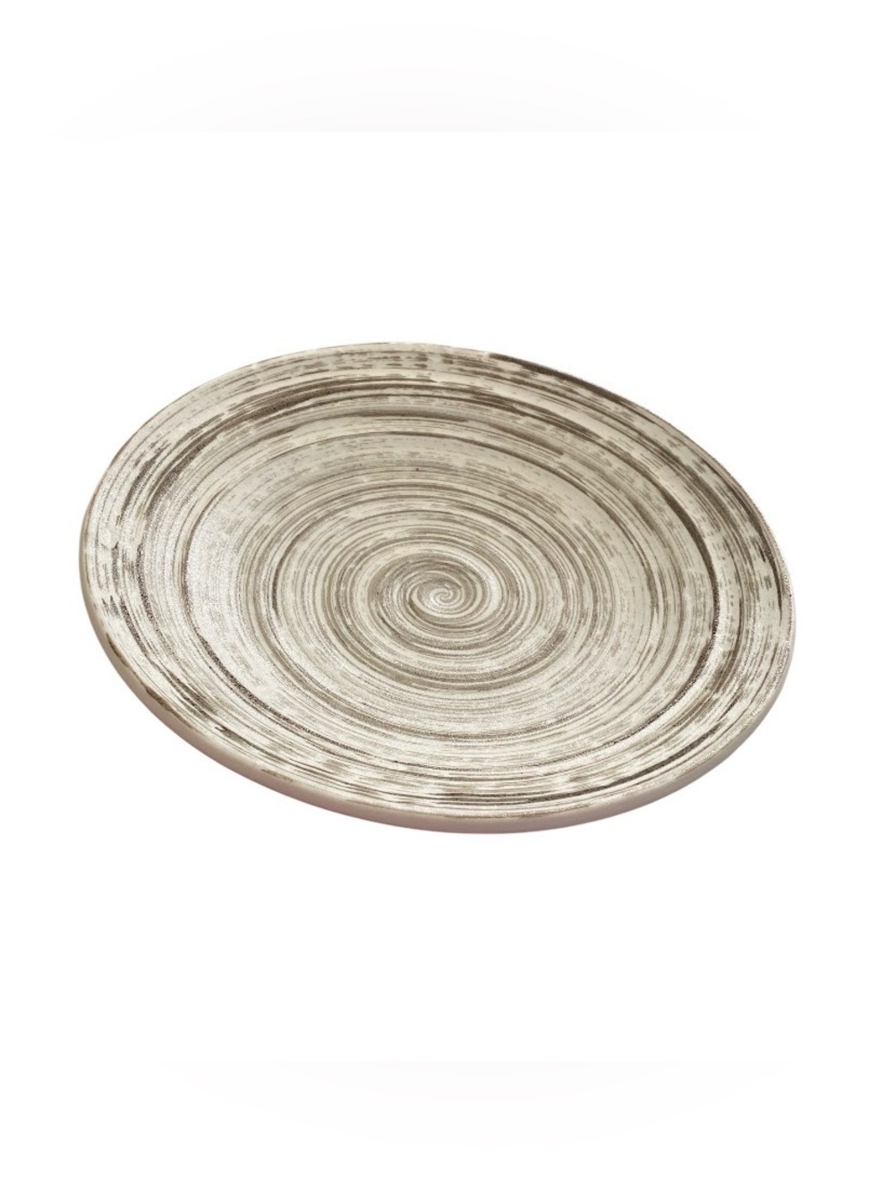 New Aoi Nagashi 11” serving bowl handcrafted spiral pattern Made in Japan